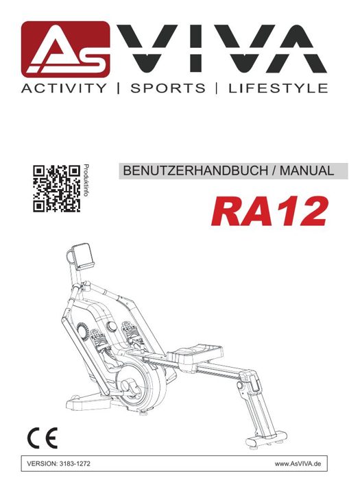 3D-Rudergerät RA12 Rower