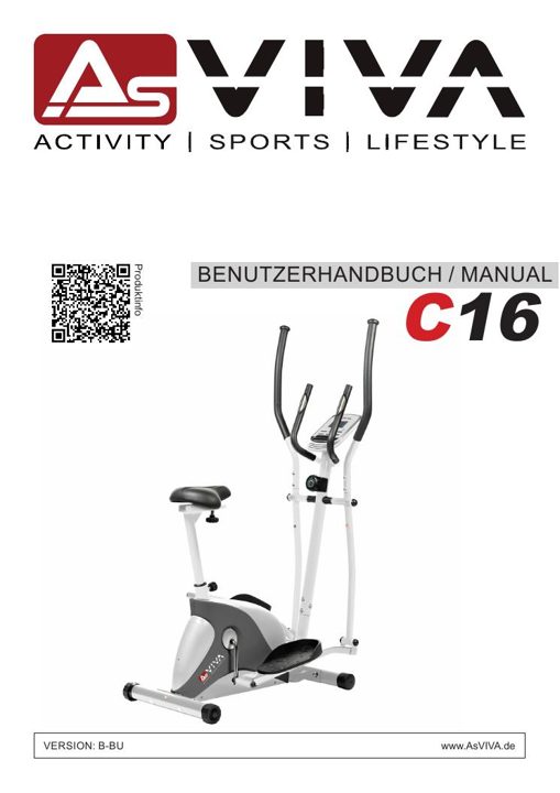 2in1 Crosstrainer & Heimtrainer C16