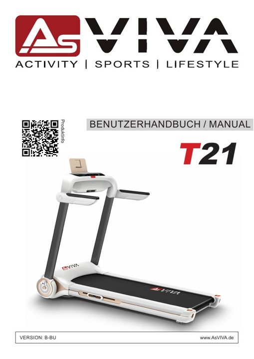 2in1 – Walk & Run Laufband T211