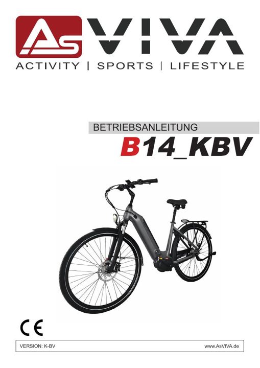 City E-Bike Stadtfalter B14 – Grau/Weiß