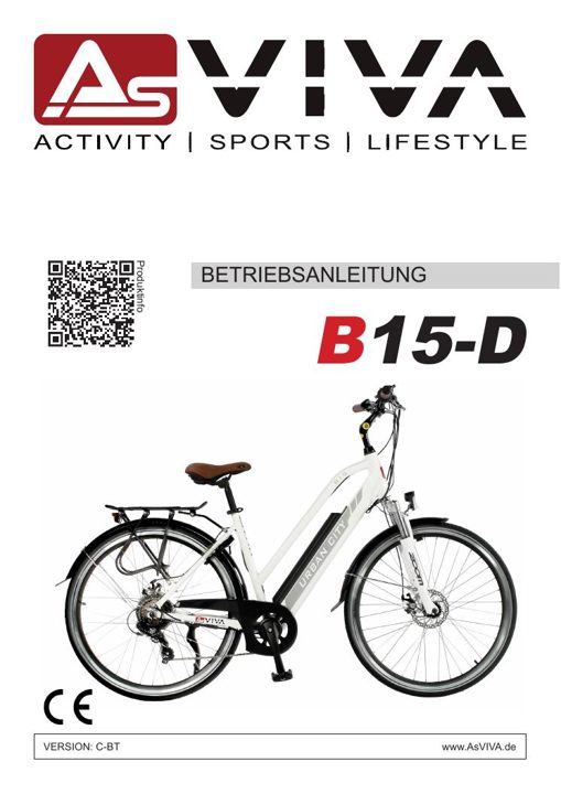City E-Bike B15 – 28 inch – Gray/White