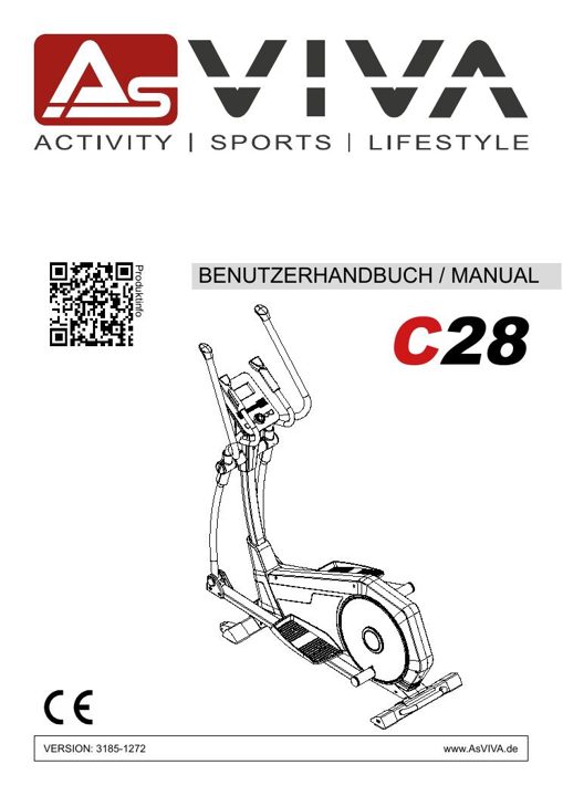 Vélo elliptique C28 Runner