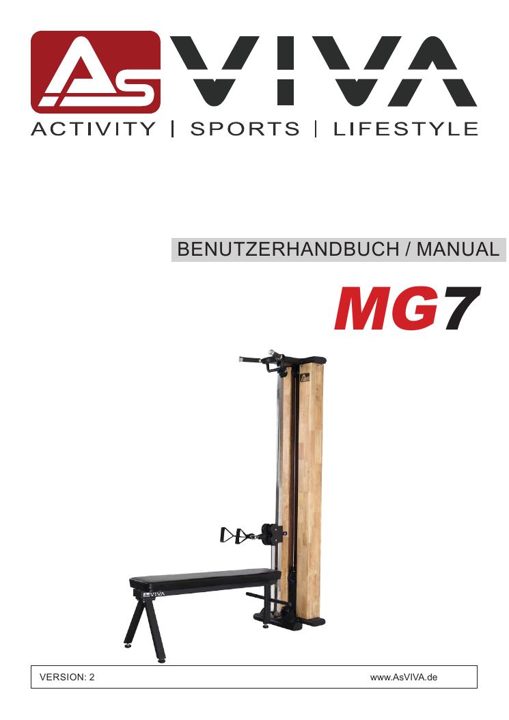Station de musculation & station à poulie MG7
