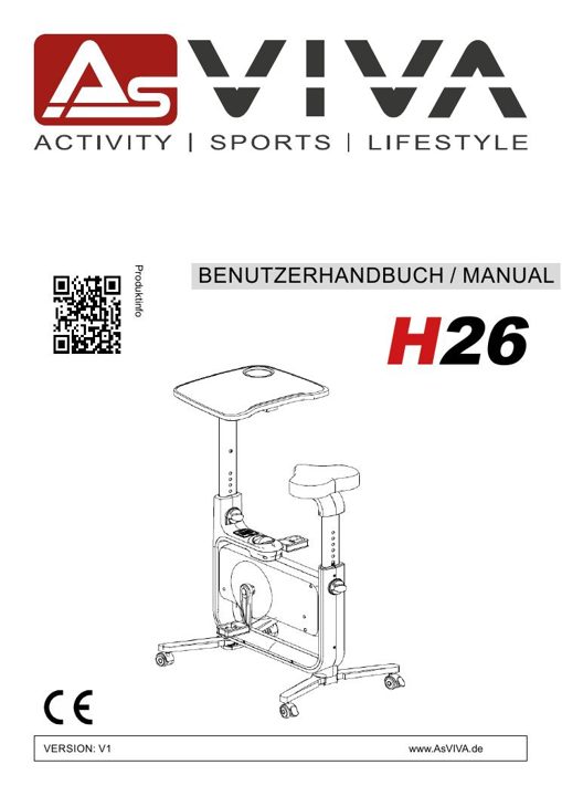 Desk-Bike & vélo d'appartement H26