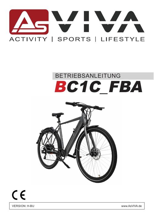 Vélo électrique BC1B – 28" Vélo de ville urbain