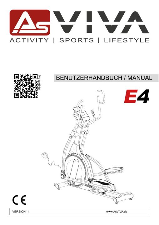 Vélo elliptique Smart E4 Pro