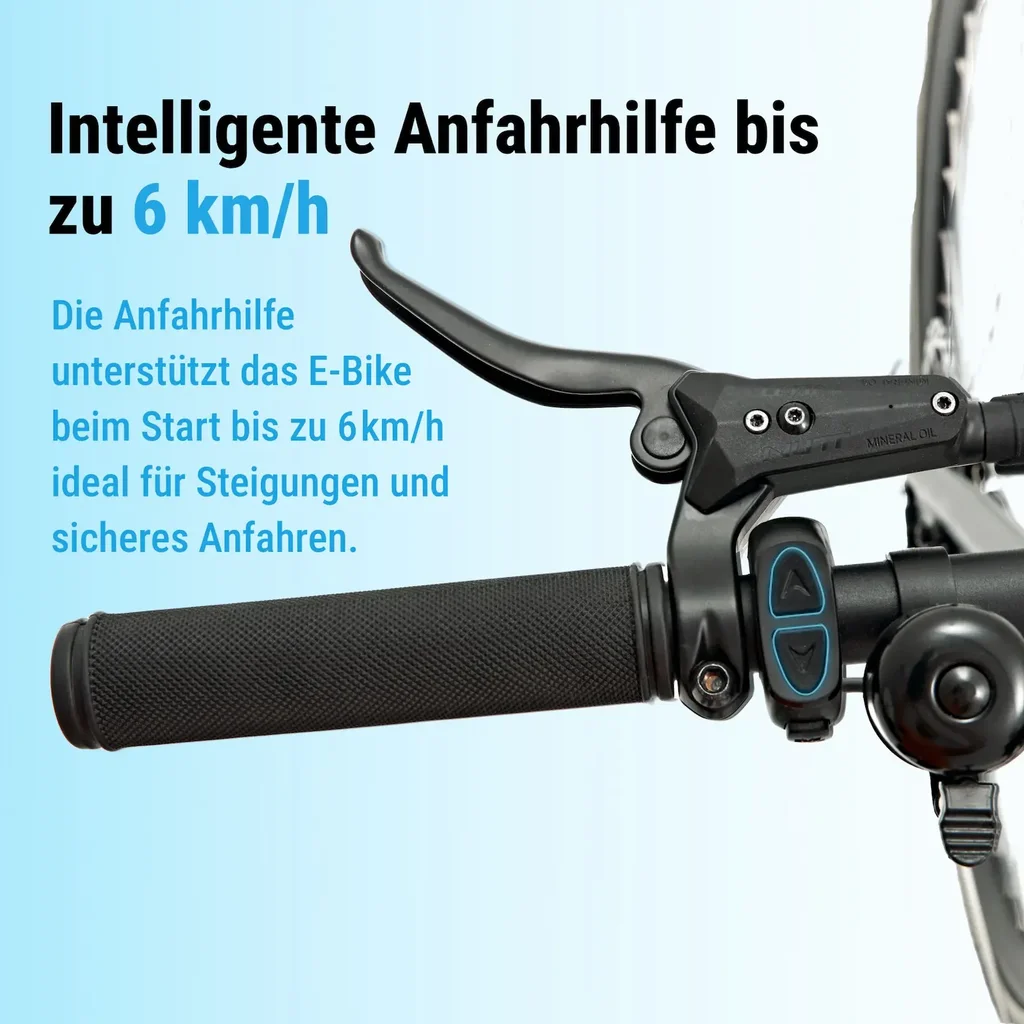 Tretunterstützung E-Bike