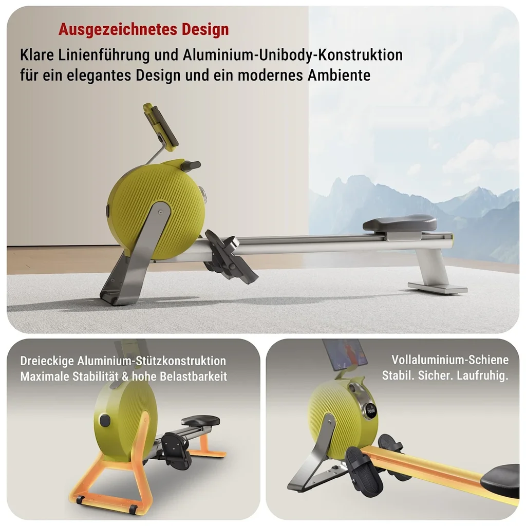Elegantes Design & Aluminium-Unibody-Konstruktion