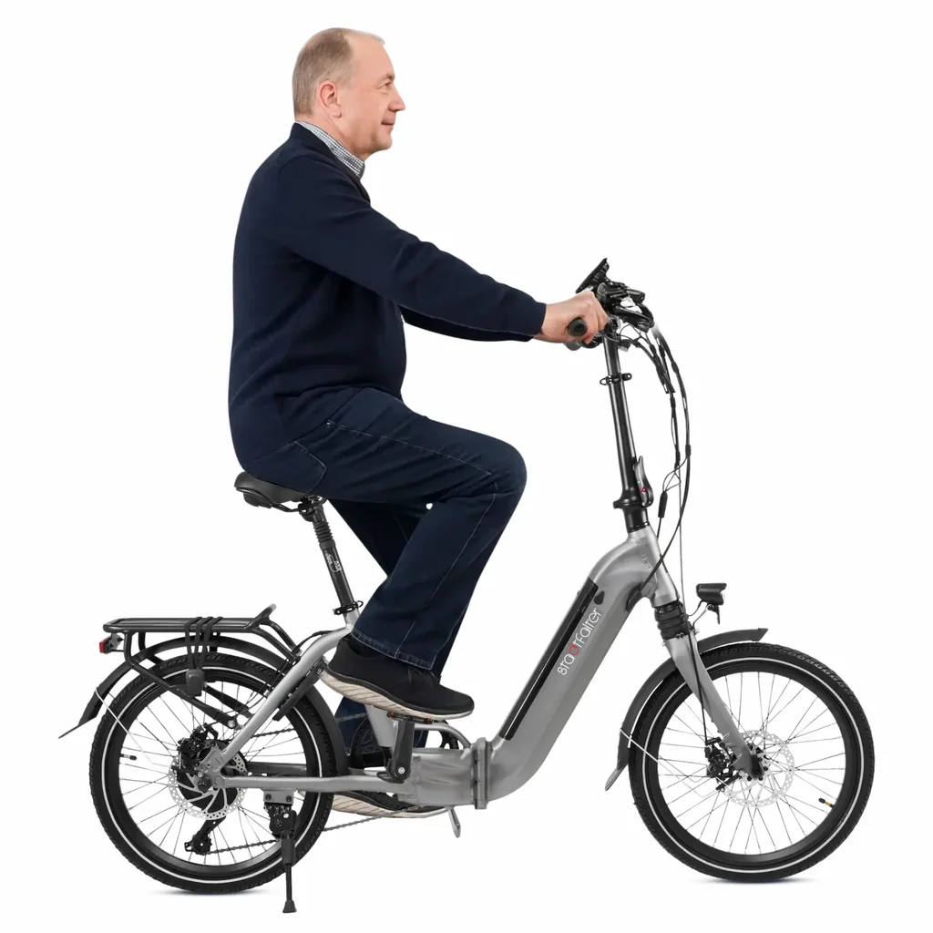 [B13_B] E-Bike pieghevole Stadtfalter B13 (NUOVO, Nero)