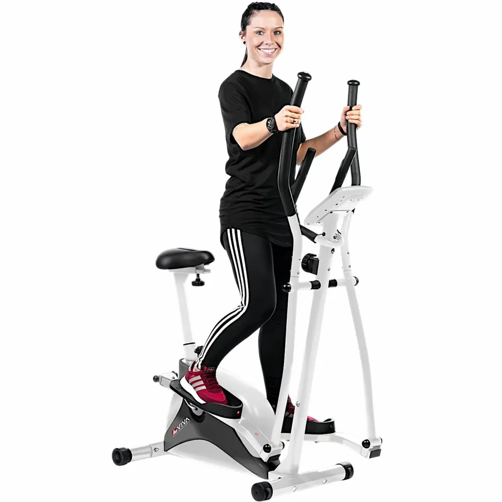 [B-C16] 2in1 Crosstrainer & Heimtrainer C16 (Vorführmodell, Weiß)